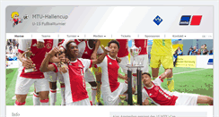 Desktop Screenshot of mtu-hallencup.de